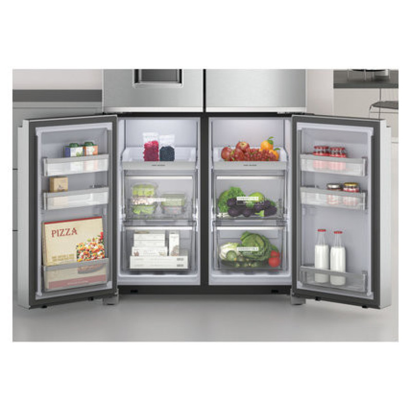 Whirlpool WQ9I MO1L - Side-by-Side - 4-door stainless steel refrigerator