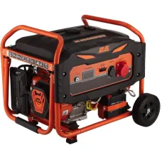 Gasoline Generator 2E 380V, 50 Hz, 8 kW