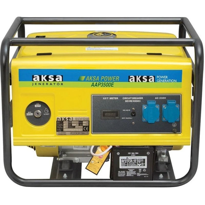 Gasoline generator AKSA 2.8 kW with electric starter