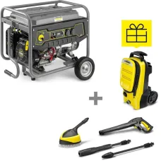 Generator Karcher PGG 3/1 + Pressure Washer Karcher K4