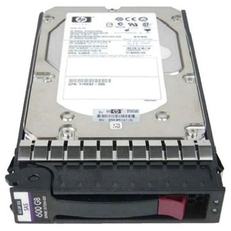 Internal hard drive HP 2.5 SAS 600GB 10K SC DS SFF hot-plug