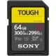 Sony SDXC 64GB C10 Tough UHS-II U3 V90 R300/W299MB/s memory card