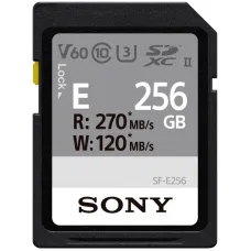 Sony SDXC 256GB C10 UHS-II U3 V60 R270/W120MB/s Entry Memory Card