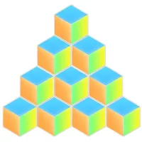 Set of wall lights Govee H6066 Glide Hexa Pro LED Light Panels 10pcs RGB White