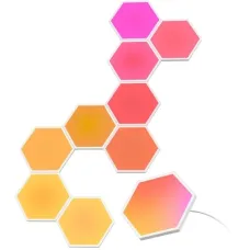 Set of Govee H6061 Glide Hexa Light Panels Wall Lights 10pcs RGB White