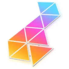 Set of Govee H6067 Tri-angle Wall Light Panels 10pcs RGB White