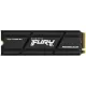 SSD drive Kingston M.2 4TB PCIe 4.0 Fury Renegade + heatsink