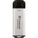 Portable SSD TRANSCEND 2TB USB 3.1 Gen 2 Type-C ESD300 Silver