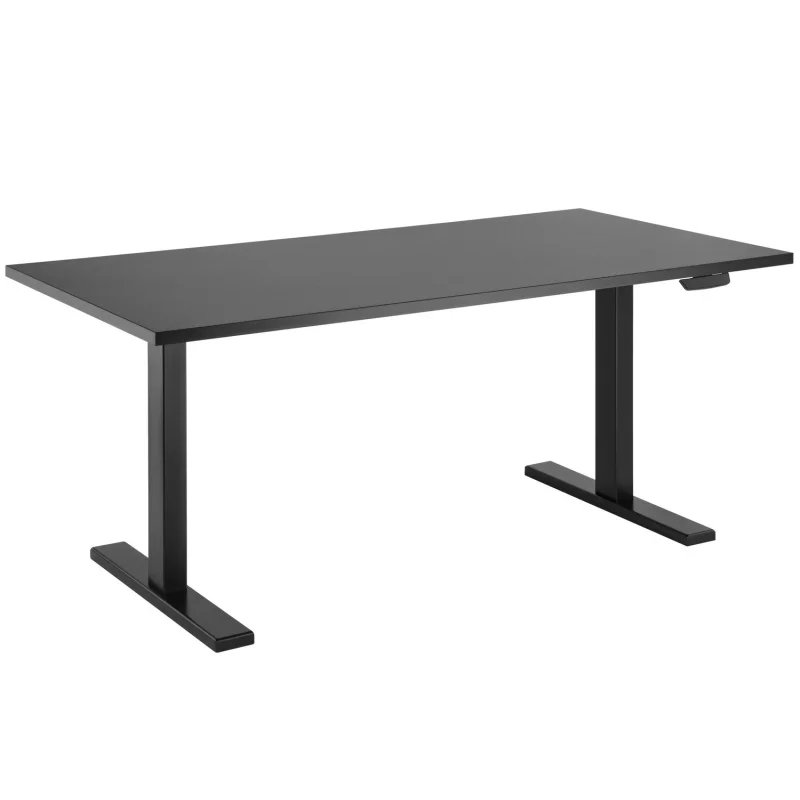 Table 2E with height adjustment Black