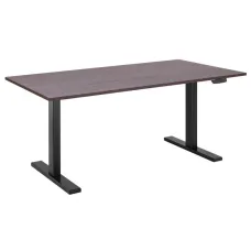 Table 2E with height adjustment Dark Wood