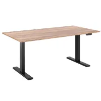 Table 2E with height adjustment Wood Old