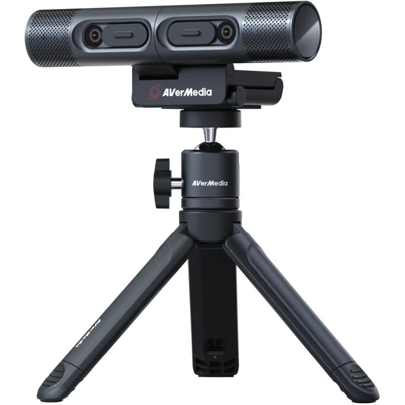 Webcam AVerMedia DUALCAM PW313D Full HD Black