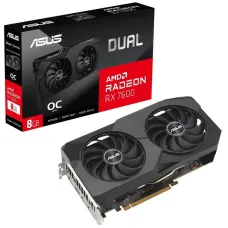 Graphics Card ASUS Radeon RX 7600 8GB GDDR6 DUAL OC(90YV0IH2-M0NA00)